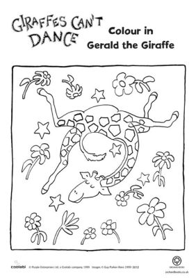 giraffes can't dance coloring page: The Artistic Vision Behind the Canvas