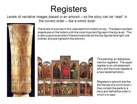 Registers Art History Definition: A Multifaceted Inquiry